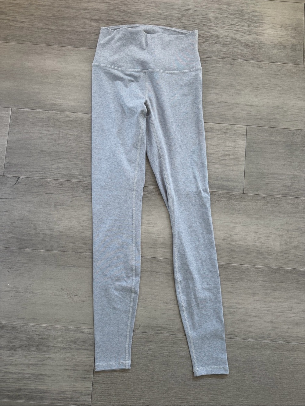 TYR Light Gray High-Waist Leggings